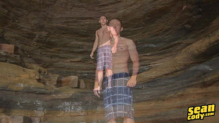 Увлекся страстной мастурбацией и не заметил, как обкончал подушку